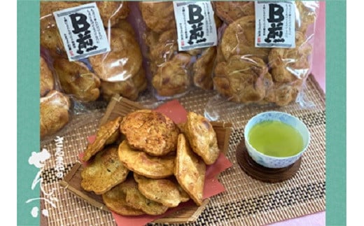 さ志まやの煎餅 B煎84枚セット(箱入り)