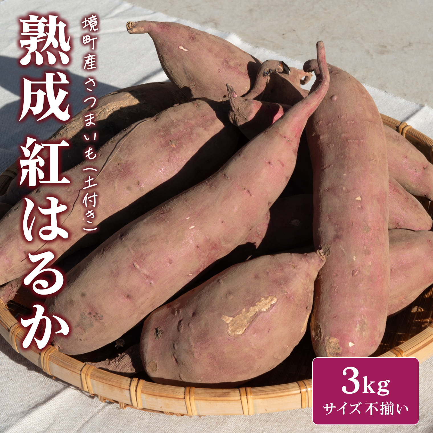2026年6月内発送＞ 茨城県産 熟成紅はるかの干し芋1.5kg（300g×5袋
