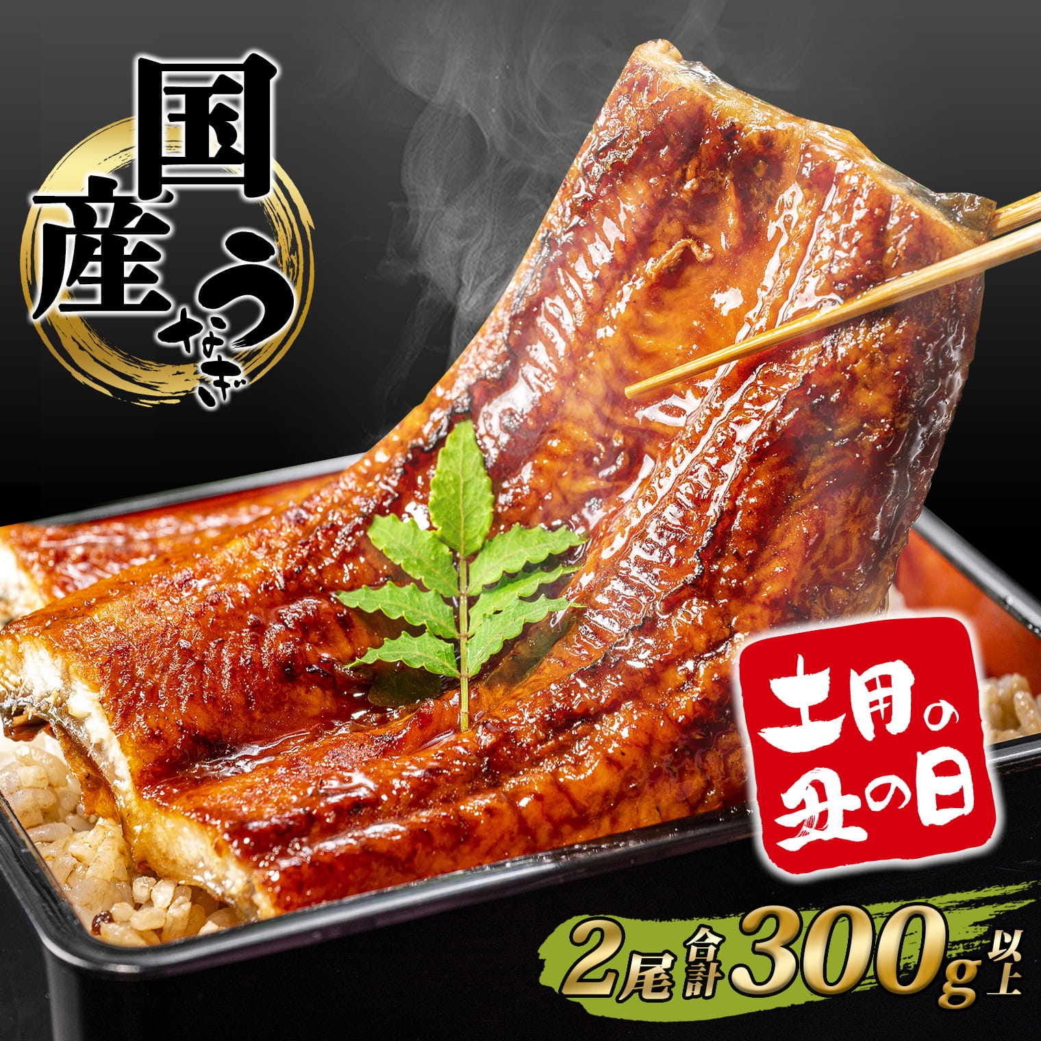 【丑の日までにお届け】 国産 うなぎ 蒲焼 2尾 計300g以上 鰻 うなぎ蒲焼 蒲焼き 人気 ウナギ 簡易包装 タレ 山椒 土用の丑の日 父の日 ギフト K2390