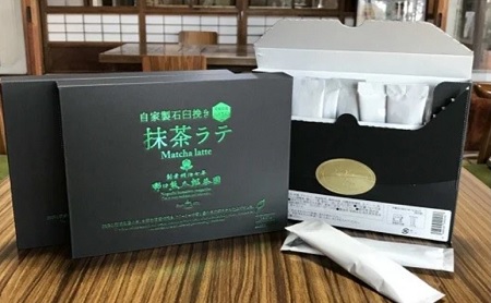 老舗茶園野口徳太郎商店　抹茶ラテ36本セット（スティックタイプ）