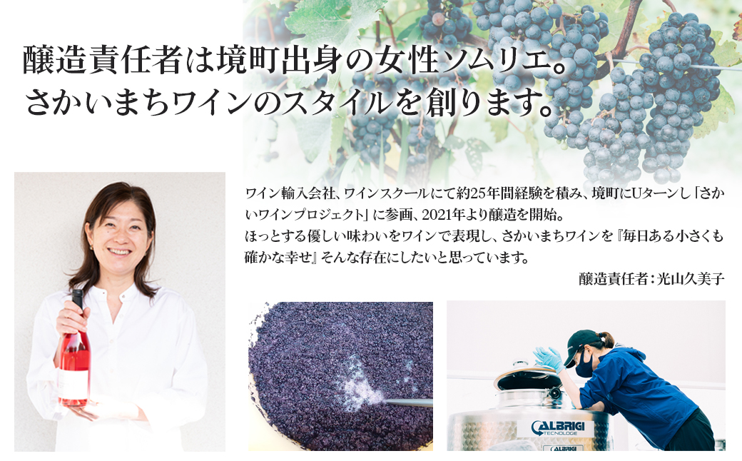 【デイリー赤ワインハーフボトル6本セット】375ml✕6本 さかいまちワイナリー