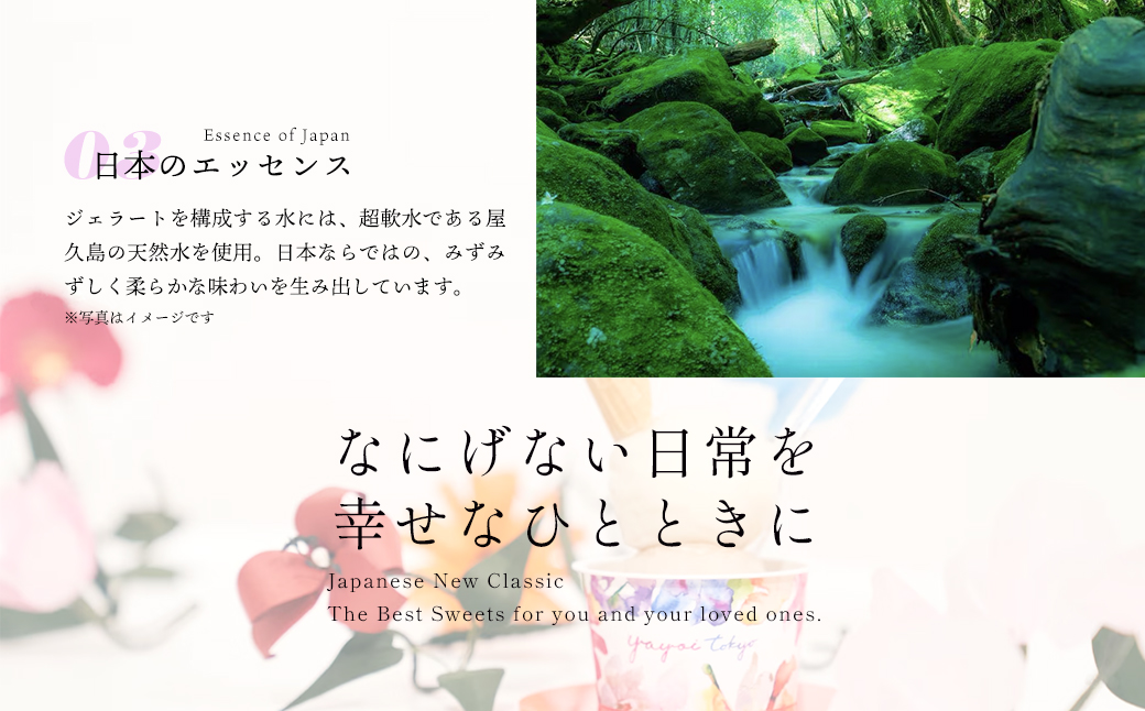 YAYOI TOKYO 監修ジェラート 3種以上おまかせ6個 詰め合わせ ボックスセット