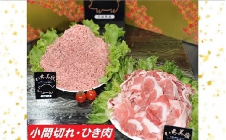小分けされて便利！茨城県産豚肉詰合せ２種２キロ！（200g×10パック）