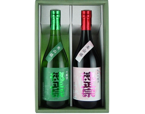さかいの地酒・美山錦吟醸と美山錦純米吟醸(720ml×2本）
