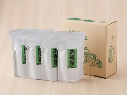 製茶工場直送 お茶1.4kg（350g×4袋）