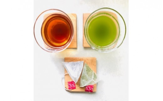 熊本県産レモングラスをブレンドしたさしま茶＆さしま和紅茶ティーバッグセット